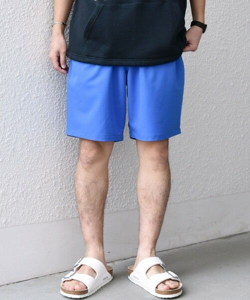 SHIPS / シップス ショート・ハーフ・半端丈パンツ | SHIPS any:〈洗濯機可能/撥水〉4WAYストレッチ ロゴ カラー イージー ショーツ◇ | 詳細24