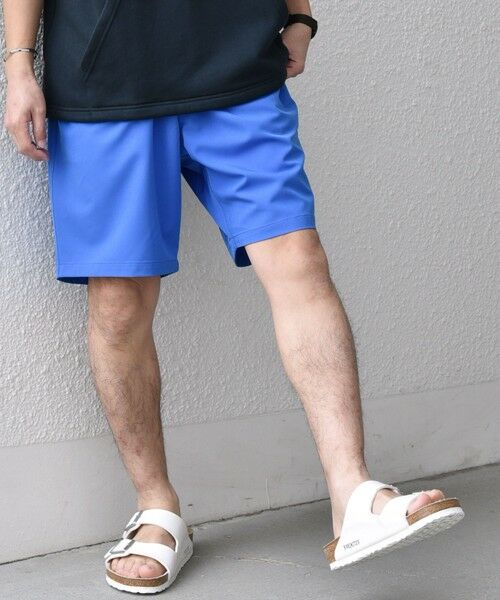 SHIPS / シップス ショート・ハーフ・半端丈パンツ | SHIPS any:〈洗濯機可能/撥水〉4WAYストレッチ ロゴ カラー イージー ショーツ◇ | 詳細26
