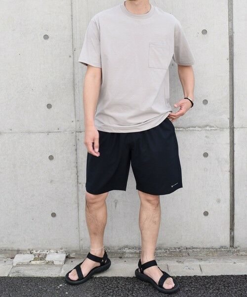 SHIPS / シップス ショート・ハーフ・半端丈パンツ | SHIPS any:〈洗濯機可能/撥水〉4WAYストレッチ ロゴ カラー イージー ショーツ◇ | 詳細29