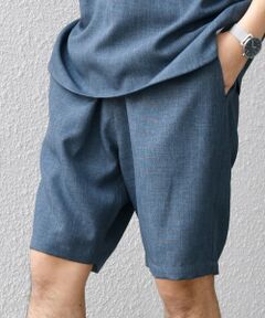 SHIPS / シップス ショート・ハーフ・半端丈パンツ | SHIPS any:〈洗濯機可能〉リネンライク イージー ショーツ (セットアップ対応)◇