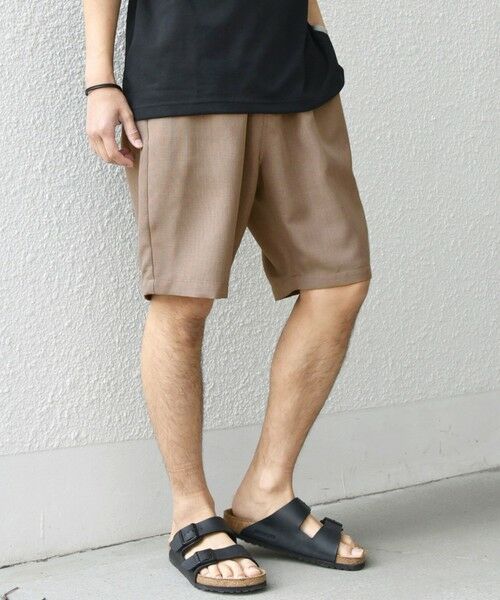 SHIPS / シップス ショート・ハーフ・半端丈パンツ | SHIPS any:〈洗濯機可能〉リネンライク イージー ショーツ (セットアップ対応)◇ | 詳細5