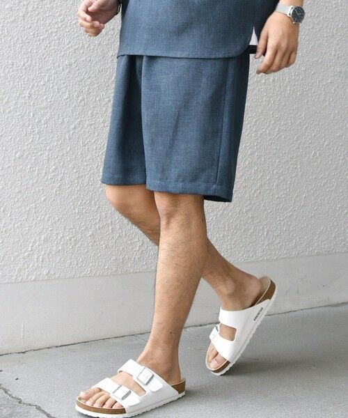 SHIPS / シップス ショート・ハーフ・半端丈パンツ | SHIPS any:〈洗濯機可能〉リネンライク イージー ショーツ (セットアップ対応)◇ | 詳細20