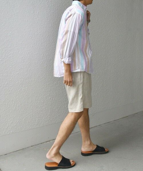 SHIPS / シップス ショート・ハーフ・半端丈パンツ | SHIPS any:〈洗濯機可能〉NOVELTEX リネン イージー ショーツ(セットアップ対応)◇ | 詳細2