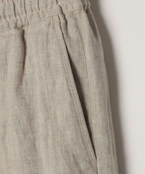 SHIPS / シップス ショート・ハーフ・半端丈パンツ | SHIPS any:〈洗濯機可能〉NOVELTEX リネン イージー ショーツ(セットアップ対応)◇ | 詳細10