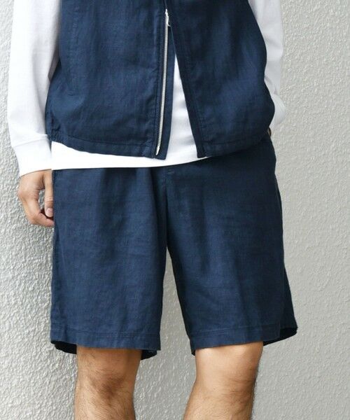 SHIPS / シップス ショート・ハーフ・半端丈パンツ | SHIPS any:〈洗濯機可能〉NOVELTEX リネン イージー ショーツ(セットアップ対応)◇ | 詳細29