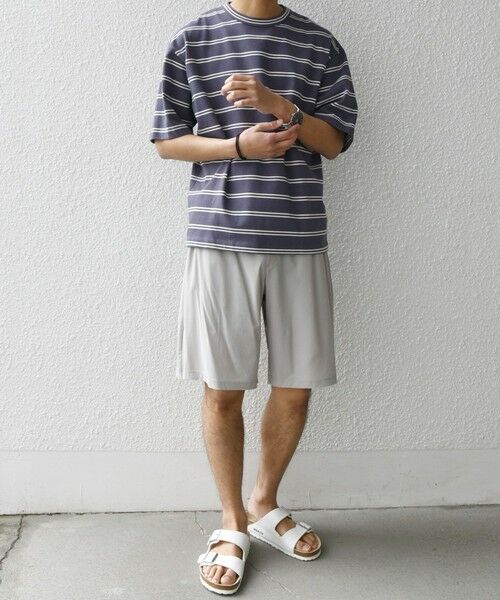 SHIPS / シップス ショート・ハーフ・半端丈パンツ | 【WEB限定】SHIPS any:〈接触冷感〉ストレッチ ナイロン イージー ショーツ(セットアップ対応)◇ | 詳細1