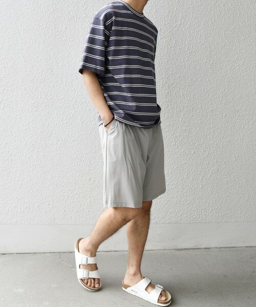 SHIPS / シップス ショート・ハーフ・半端丈パンツ | 【WEB限定】SHIPS any:〈接触冷感〉ストレッチ ナイロン イージー ショーツ(セットアップ対応)◇ | 詳細2