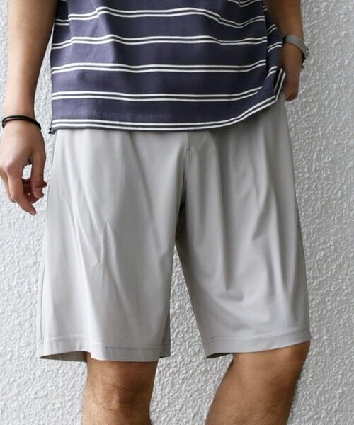 SHIPS / シップス ショート・ハーフ・半端丈パンツ | 【WEB限定】SHIPS any:〈接触冷感〉ストレッチ ナイロン イージー ショーツ(セットアップ対応)◇ | 詳細3