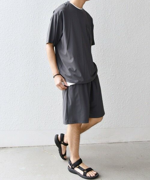 SHIPS / シップス ショート・ハーフ・半端丈パンツ | 【WEB限定】SHIPS any:〈接触冷感〉ストレッチ ナイロン イージー ショーツ(セットアップ対応)◇ | 詳細17