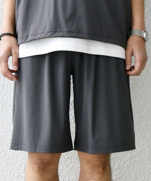 SHIPS / シップス ショート・ハーフ・半端丈パンツ | 【WEB限定】SHIPS any:〈接触冷感〉ストレッチ ナイロン イージー ショーツ(セットアップ対応)◇ | 詳細18