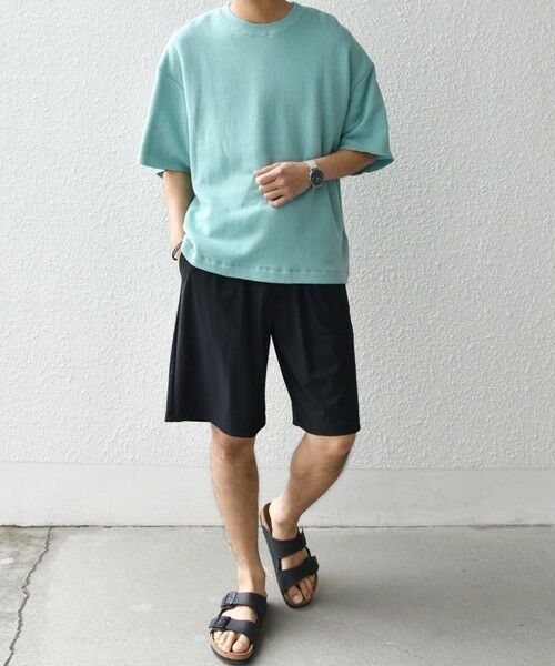 SHIPS / シップス ショート・ハーフ・半端丈パンツ | 【WEB限定】SHIPS any:〈接触冷感〉ストレッチ ナイロン イージー ショーツ(セットアップ対応)◇ | 詳細25