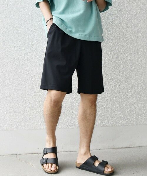 SHIPS / シップス ショート・ハーフ・半端丈パンツ | 【WEB限定】SHIPS any:〈接触冷感〉ストレッチ ナイロン イージー ショーツ(セットアップ対応)◇ | 詳細28