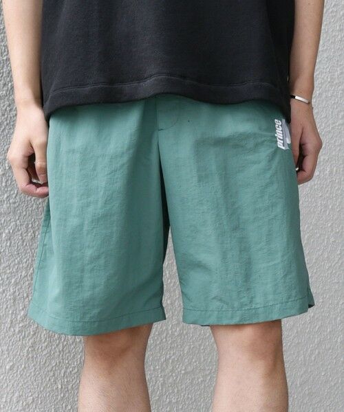 SHIPS / シップス ショート・ハーフ・半端丈パンツ | 【SHIPS any別注】prince:〈撥水/UVカット/遮熱〉ワンポイント ロゴ ナイロン イージー ショーツ (セットアップ対応)◇ | 詳細23