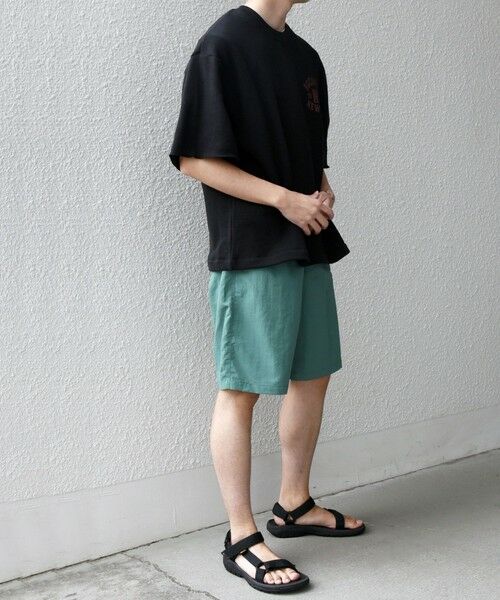 SHIPS / シップス ショート・ハーフ・半端丈パンツ | 【SHIPS any別注】prince:〈撥水/UVカット/遮熱〉ワンポイント ロゴ ナイロン イージー ショーツ (セットアップ対応)◇ | 詳細19