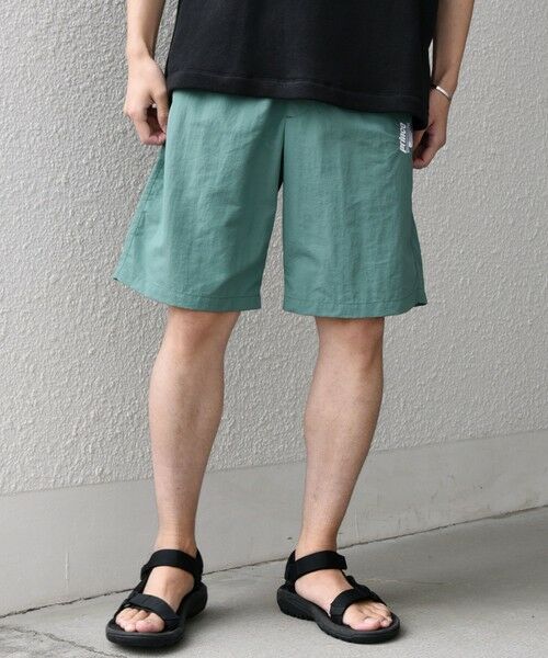 SHIPS / シップス ショート・ハーフ・半端丈パンツ | 【SHIPS any別注】prince:〈撥水/UVカット/遮熱〉ワンポイント ロゴ ナイロン イージー ショーツ (セットアップ対応)◇ | 詳細20