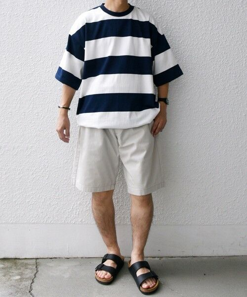 SHIPS / シップス ショート・ハーフ・半端丈パンツ | Lee: FLeeasy Narrow コットン ツイル リラックス ショーツ | 詳細1