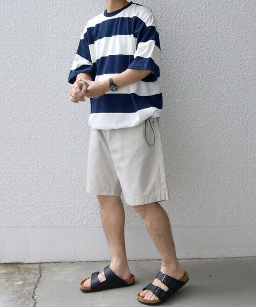 SHIPS / シップス ショート・ハーフ・半端丈パンツ | Lee: FLeeasy Narrow コットン ツイル リラックス ショーツ | 詳細2