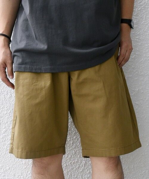 SHIPS / シップス ショート・ハーフ・半端丈パンツ | Lee: FLeeasy Narrow コットン ツイル リラックス ショーツ | 詳細17