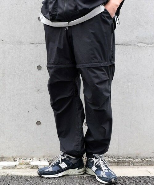 SHIPS / シップス その他パンツ | SHIPS any: 〈撥水・透湿・軽量〉PERTEX(R) 2WAY トラック パンツ (セットアップ対応)◇ | 詳細18