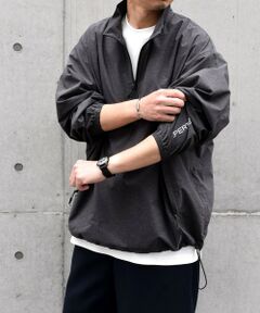 SHIPS / シップス ブルゾン | SHIPS any: 〈撥水・透湿・軽量〉PERTEX(R) ハーフジップ プルオーバー ブルゾン (セットアップ対応)◇