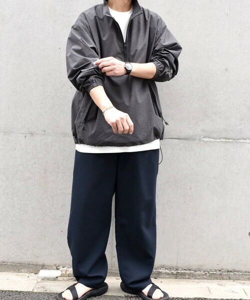 SHIPS / シップス ブルゾン | SHIPS any: 〈撥水・透湿・軽量〉PERTEX(R) ハーフジップ プルオーバー ブルゾン (セットアップ対応)◇ | 詳細2