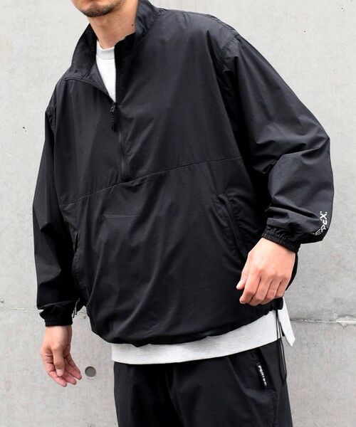 SHIPS / シップス ブルゾン | SHIPS any: 〈撥水・透湿・軽量〉PERTEX(R) ハーフジップ プルオーバー ブルゾン (セットアップ対応)◇ | 詳細14