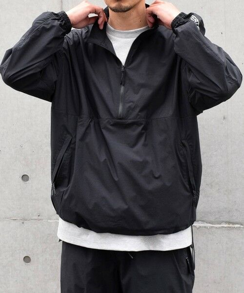 SHIPS / シップス ブルゾン | SHIPS any: 〈撥水・透湿・軽量〉PERTEX(R) ハーフジップ プルオーバー ブルゾン (セットアップ対応)◇ | 詳細15