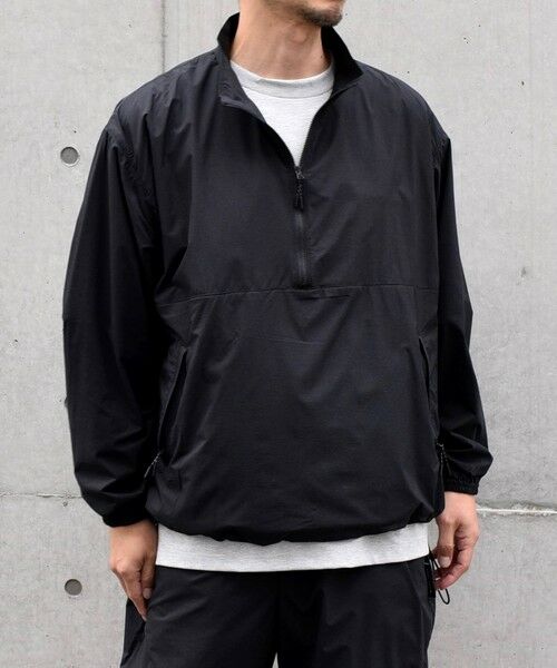 SHIPS / シップス ブルゾン | SHIPS any: 〈撥水・透湿・軽量〉PERTEX(R) ハーフジップ プルオーバー ブルゾン (セットアップ対応)◇ | 詳細13