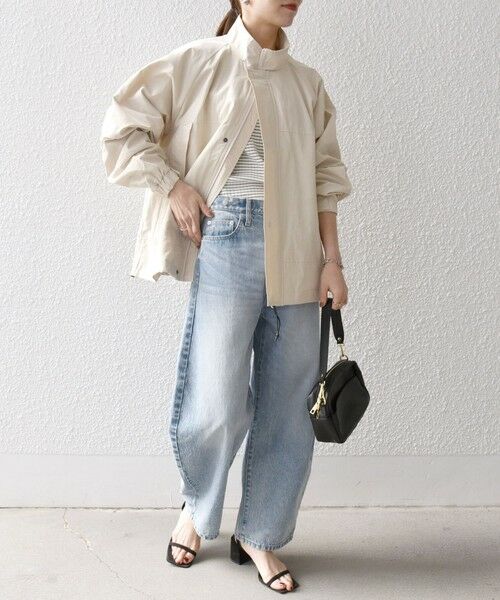 SHIPS / シップス ブルゾン | 【SHIPS any別注】HINSON: ショート モンスター ブルゾン 24SS ◇ | 詳細1