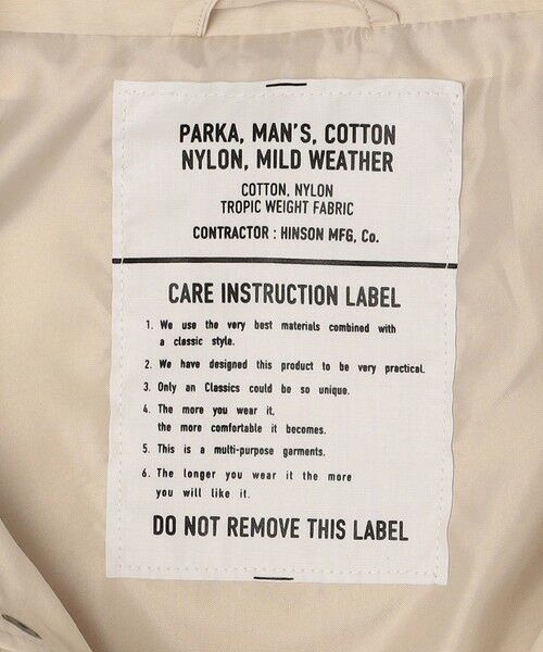 SHIPS / シップス ブルゾン | 【SHIPS any別注】HINSON: ショート モンスター ブルゾン 24SS ◇ | 詳細16