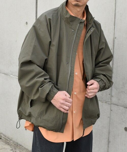 SHIPS / シップス ブルゾン | 【SHIPS any別注】HINSON: ショート モンスター ブルゾン 24SS ◇(オリーブ)