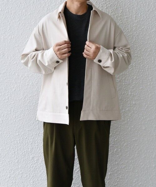 SHIPS / シップス ブルゾン | SHIPS any: 〈手洗い可能〉 ショート ブルゾン 24FW◇ | 詳細3