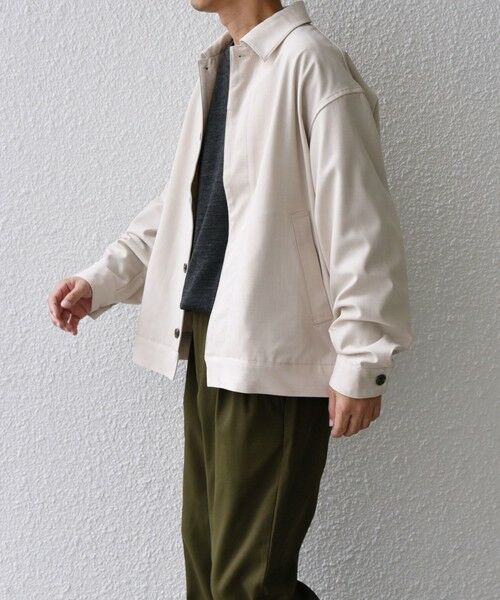 SHIPS / シップス ブルゾン | SHIPS any: 〈手洗い可能〉 ショート ブルゾン 24FW◇ | 詳細4