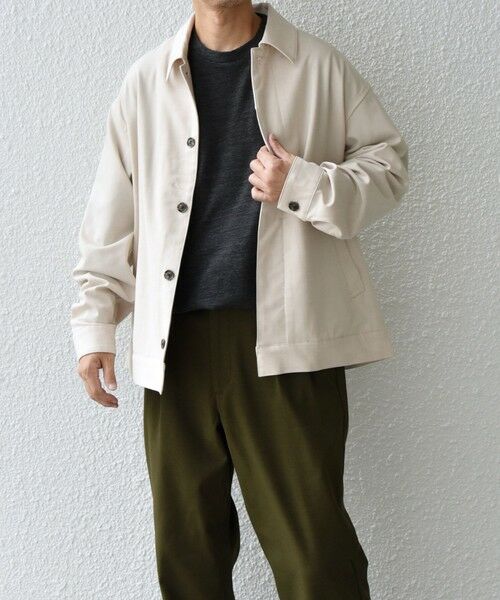 SHIPS / シップス ブルゾン | SHIPS any: 〈手洗い可能〉 ショート ブルゾン 24FW◇ | 詳細5