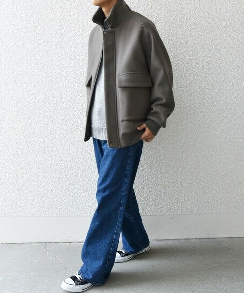 SHIPS / シップス ブルゾン | SHIPS any: PURE WOOL MELTON ダービー ブルゾン◇ | 詳細2