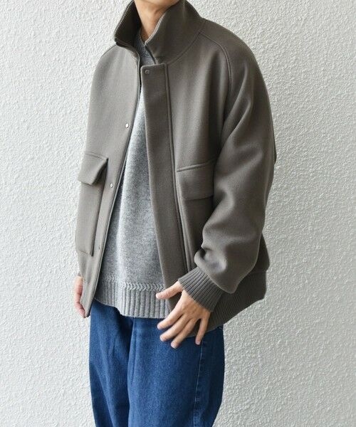 SHIPS / シップス ブルゾン | SHIPS any: PURE WOOL MELTON ダービー ブルゾン◇ | 詳細3