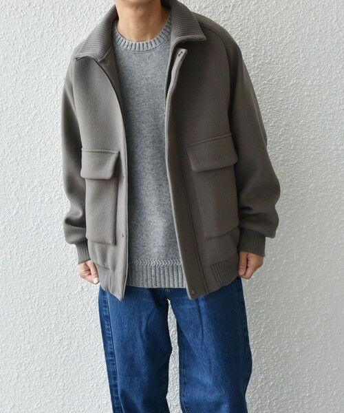 SHIPS / シップス ブルゾン | SHIPS any: PURE WOOL MELTON ダービー ブルゾン◇ | 詳細5
