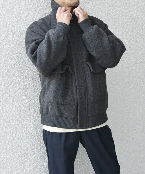SHIPS / シップス ブルゾン | SHIPS any: PURE WOOL MELTON ダービー ブルゾン◇ | 詳細12