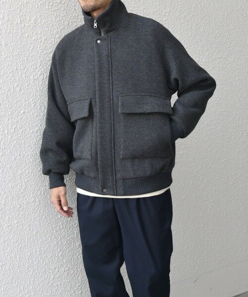 SHIPS / シップス ブルゾン | SHIPS any: PURE WOOL MELTON ダービー ブルゾン◇ | 詳細10