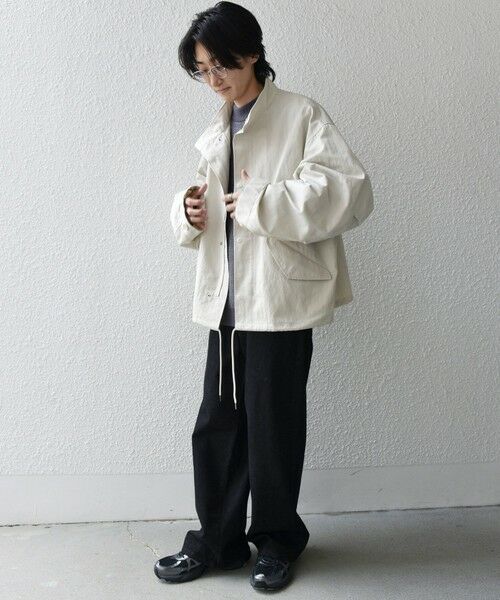 SHIPS / シップス ブルゾン | SHIPS any: 〈洗濯機可能〉ドルマンスリーブ スタンドカラー ショート モッズ ブルゾン◇ | 詳細2