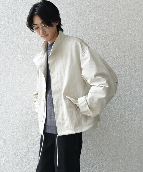 SHIPS / シップス ブルゾン | SHIPS any: 〈洗濯機可能〉ドルマンスリーブ スタンドカラー ショート モッズ ブルゾン◇ | 詳細4