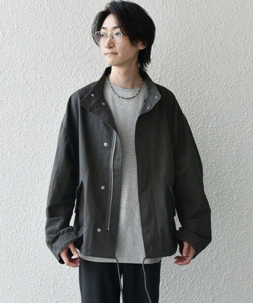 SHIPS / シップス ブルゾン | SHIPS any: 〈洗濯機可能〉ドルマンスリーブ スタンドカラー ショート モッズ ブルゾン◇ | 詳細21