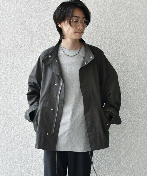 SHIPS / シップス ブルゾン | SHIPS any: 〈洗濯機可能〉ドルマンスリーブ スタンドカラー ショート モッズ ブルゾン◇ | 詳細19