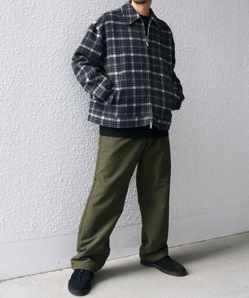 SHIPS / シップス ブルゾン | SHIPS any: リバー メルトン オーバーサイズ ジップ ブルゾン◇ | 詳細3