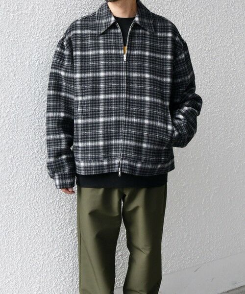 SHIPS / シップス ブルゾン | SHIPS any: リバー メルトン オーバーサイズ ジップ ブルゾン◇ | 詳細4