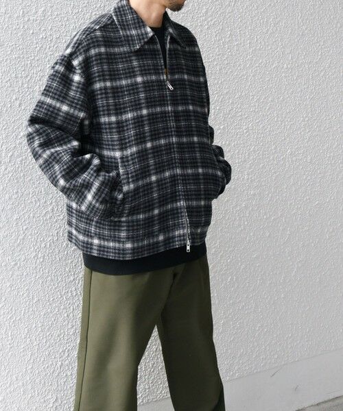 SHIPS / シップス ブルゾン | SHIPS any: リバー メルトン オーバーサイズ ジップ ブルゾン◇ | 詳細5