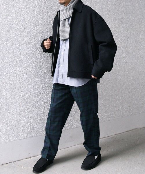 SHIPS / シップス ブルゾン | SHIPS any: リバー メルトン オーバーサイズ ジップ ブルゾン◇ | 詳細24