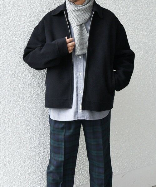 SHIPS / シップス ブルゾン | SHIPS any: リバー メルトン オーバーサイズ ジップ ブルゾン◇ | 詳細25