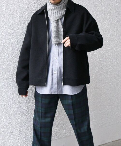 SHIPS / シップス ブルゾン | SHIPS any: リバー メルトン オーバーサイズ ジップ ブルゾン◇ | 詳細26