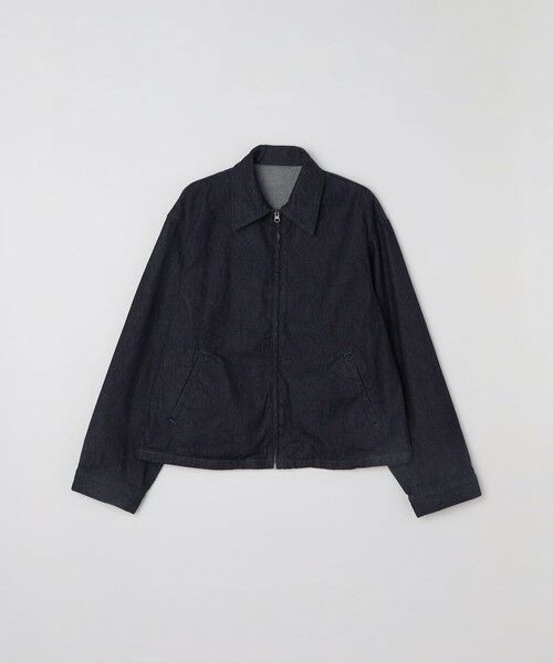 SHIPS / シップス ブルゾン | SHIPS any: ウォッシュド デニム ワイドスリーブ ジップ ブルゾン (セットアップ対応)◇ | 詳細14